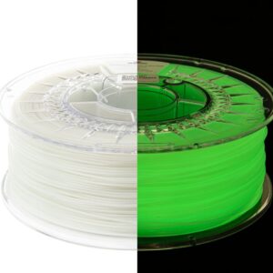 Filament 3D PETG 1.75mm Glow in the Dark Yellow-Green 1kg – Spectrum